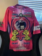 Brand New Palace Rapha EF Education First Pro Team Aero Jersey Pink Size L MAAP