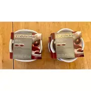 NEW CorningWare Etch Brick 7oz Ramekins Set of 4