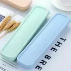 Outdoor Travel Picnic Spoon Fork Tableware Holder Box Cutlery Storage Container