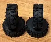 4 NEW Mud Slinger Tires 1.9" 1/10 Truck Crawler Traxxas TRX-4 SCX10 RC4WD Trail