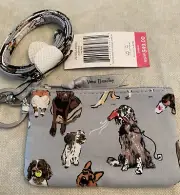 Vera Bradley Dog Show Zip ID & Lanyard, NWT