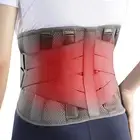 Lower Back Brace with Heating for Back Pain Relief, Lumbar Support Belt