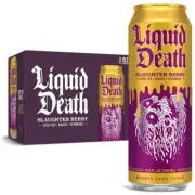 , Slaughter Berry Iced Tea, 8-Pack (King Size 19.2oz Cans), Raspberry Flavore...