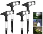 Solar Lights Outdoor, Dusk to Dawn Solar Landscape spot Lights Outdoor