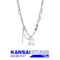 在飛比找ETMall東森購物網優惠-KANSAI果凍項鏈小眾個性日韓珍珠