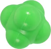 BRIGHTFUFU Hexagonal Velocity Agile Ball Sports Sports Belt Portable Fitness Bands Equipment Reaction Ball Sports Agility Ball Safety Belt for Gym Outdoor Play Equipment Rack Green