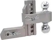 Compatible With Car Towing Trailer 50mm Steel Adjustable Trailer Hitch Ball Mount