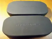 TWO POLAR OPTICS Sun Ware Eye Glass Clip On Hard Case Clam Shell Black Case