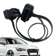 60cm/2ft Ultra Slim Flat Flat OBD2 Cable for Diagnostic Reader and OBD GPS Track