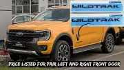 FORD RANGER EVEREST NEXT-GEN WILDTRAK GENUINE (RAISED LETTERS) PAIR FRONT DOORS