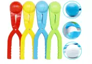 Snow Toys, Snowball Maker 4 Pack Snow Ball Shaper Molds Toys for Kids Snow Ball