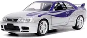 Fast & Furious 1:32 1995 Nissan Skyline GT-R(BNCR33) Die-Cast Car, Toys for Kids and Adults