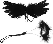 HAPINARY Diy Doll Angel Wings Decor Miniature Wings Props for Boys and Girls for Crafts