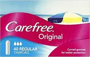 Carefree Tampons Regular 40 Count