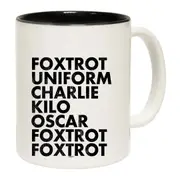 Foxtrot Uniform Charlie Kilo Mug Cup