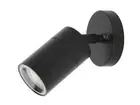 Beacon Lighting Sentinel 1 Light Adjustable Wall Spot in Black