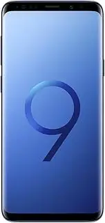 [Samsung] Galaxy S9+ Plus (6.2", Dual-SIM/Hybrid-SIM) 256GB SM-G965F Factory Unlocked 4G Smartphone (Coral Blue) - International Version