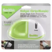 Smith's Knife Sharpener Single Stage Straight Edge Grip For a Much Sharper Blade