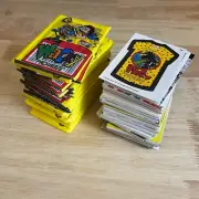 (29) Vintage Wacky Packages Stickers Sealed Wax Packs 1990 Topps and Singles