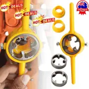 6-Piece Set Water Pipe Supplies Pipe Threading Machine Plastic Pipe Screw Die JC