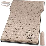 M KARMATER SUV Self Inflating Sleeping Pad for Car Camping, 2-Inch-Thick Memory Foam Car Camping Bed for 2 Persons,Fast Inflating in 20s Insulated Camping Sleeping Pad for 4-Season