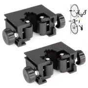 CD Bike Bicycle Clip Storage Wall Mount Rack - for Road Hybrid Bikes - Pack of 2