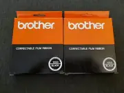 2 Brother Correctable 1030 Black Film Ribbon