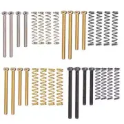 1 Set Electric Bass Bridge Tailpiece Screws + Springs