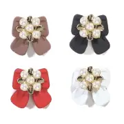 Flatback Bowknot Pearl Beads DIY Art 3D Jewelry Making