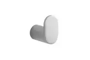 AQUAPERLA Rushy Round Stainless Steel Robe and Towel Hook - Chrome
