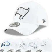 New Era 39Thirty Stretch-Fit Cap - NFL PLATINUM Sideline Denver Broncos L/XL