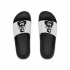Men's Slide Sandals - Edwards Design, Mens Cool Goth Punk Rock Shoes