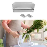 Ribbon Organizer Rack DIY Enthusiast Transparent Sewing Thread Spool Holder
