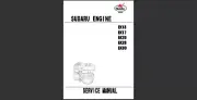 Robin America EK13, EK17, EK20, EK28 and EK30 Engines Service manual (Reprint)