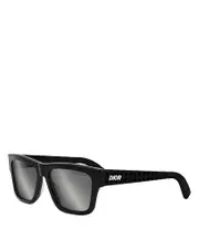 Dior Dior3D S2I Rectangular Sunglasses, 56mm