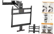 Fireplace Pull Down TV Mount over Fireplace, Drop Down TV Mount with Height