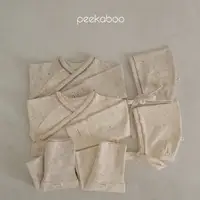 在飛比找蝦皮商城優惠-peekaboo 花朵滾蕾絲新生兒套裝｜嬰兒套裝 寶寶套裝 