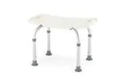 Altus Shower Chair Stool Bench Height Adjustable Aluminium