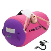 Gymnastics Air Barrel Roller Air Spot, Inflatable Tumbling Mat Tumble Track G...
