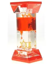 Liquid Motion Bubbler Red Two Wheels