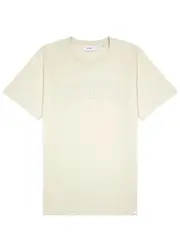 Les Deux Script Logo Cotton T-shirt - Ivory S