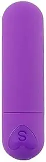 Mini 10 Strong Speeds Electric Bullet Tool Handheld Portable Personal Bullet Massage Rod for Women Pleasure, Quiet Waterproof Bullet Setiing Powerful Mini Stick, Muscle Foot Massage Tool (Purple)