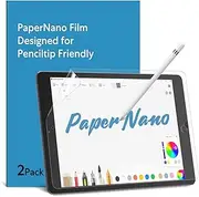 MOBDIK 2 Pack Paperfeel Screen Protector Compatible with iPad 6th/5th Generation 9.7 inch, Crafted for Natural Writing, Anti Glare with Easy Installation Kit, Compatible with iPad 9.7&iPad Pro 9.7