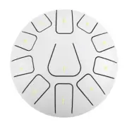 8 Inch Steel Tongue Drum 11 Notes Handpan Drum with Drum Mallet Finger Picks