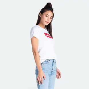 Levis 女款 短袖T恤 / 經典Logo 白-熱銷單品 17369-0468