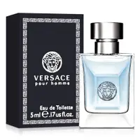在飛比找PChome24h購物優惠-Versace凡賽斯 經典男性淡香水小香(5ml)