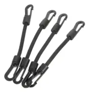 4 Pcs Kayaking Tie Down Elastic String Hook Multi-use Rope Straps with Hooks