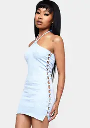 [Seta The Label] Blue Eve Mini Dress