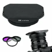JJC LH-JXF16F28 Metal Lens Hood for Fujinon XF 16mm F2.8 R WR Lens + cap Filter