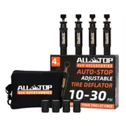 4PCS Tyre Deflators Air Quick Deflator 10~30 PSI Tire Valve Core Tool Portable